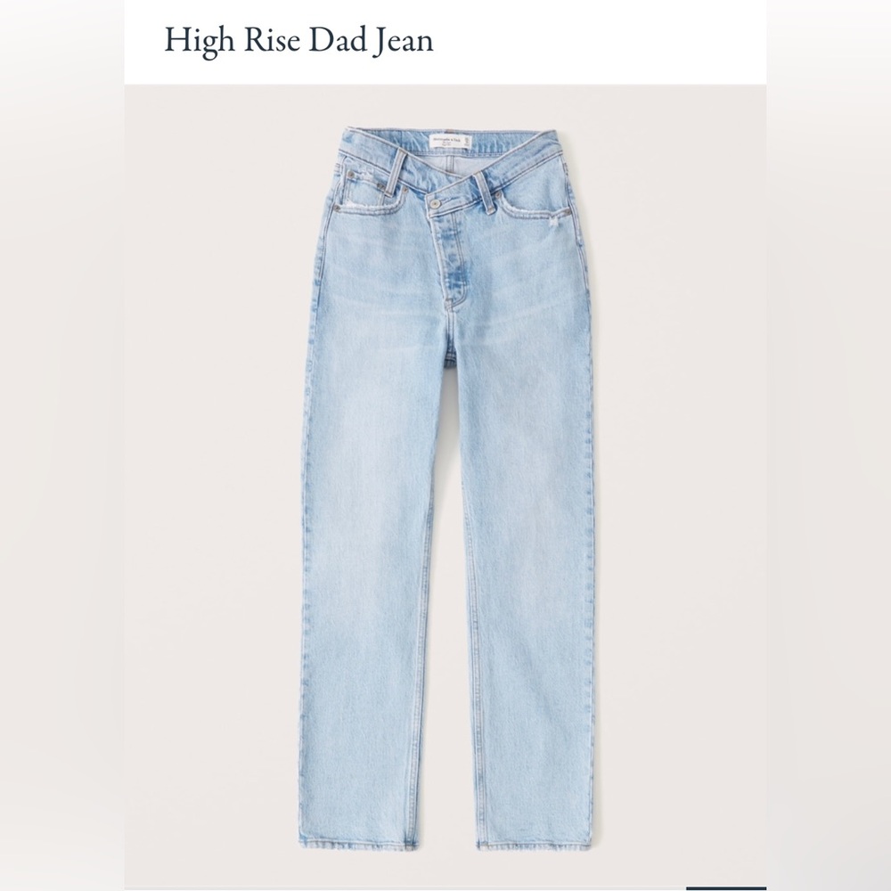 Abercrombie & Fitch High Rise Dad Jean